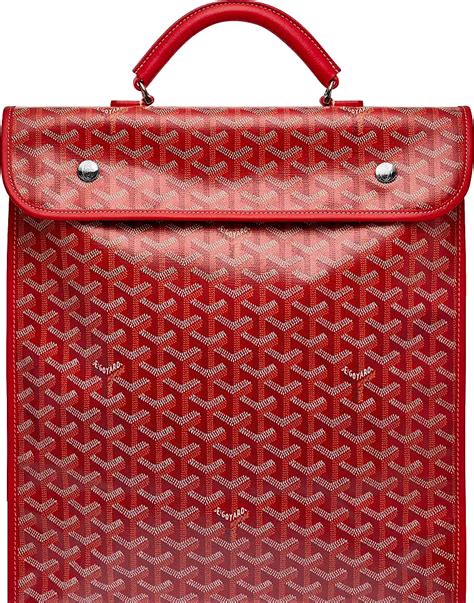 goyard red backpack